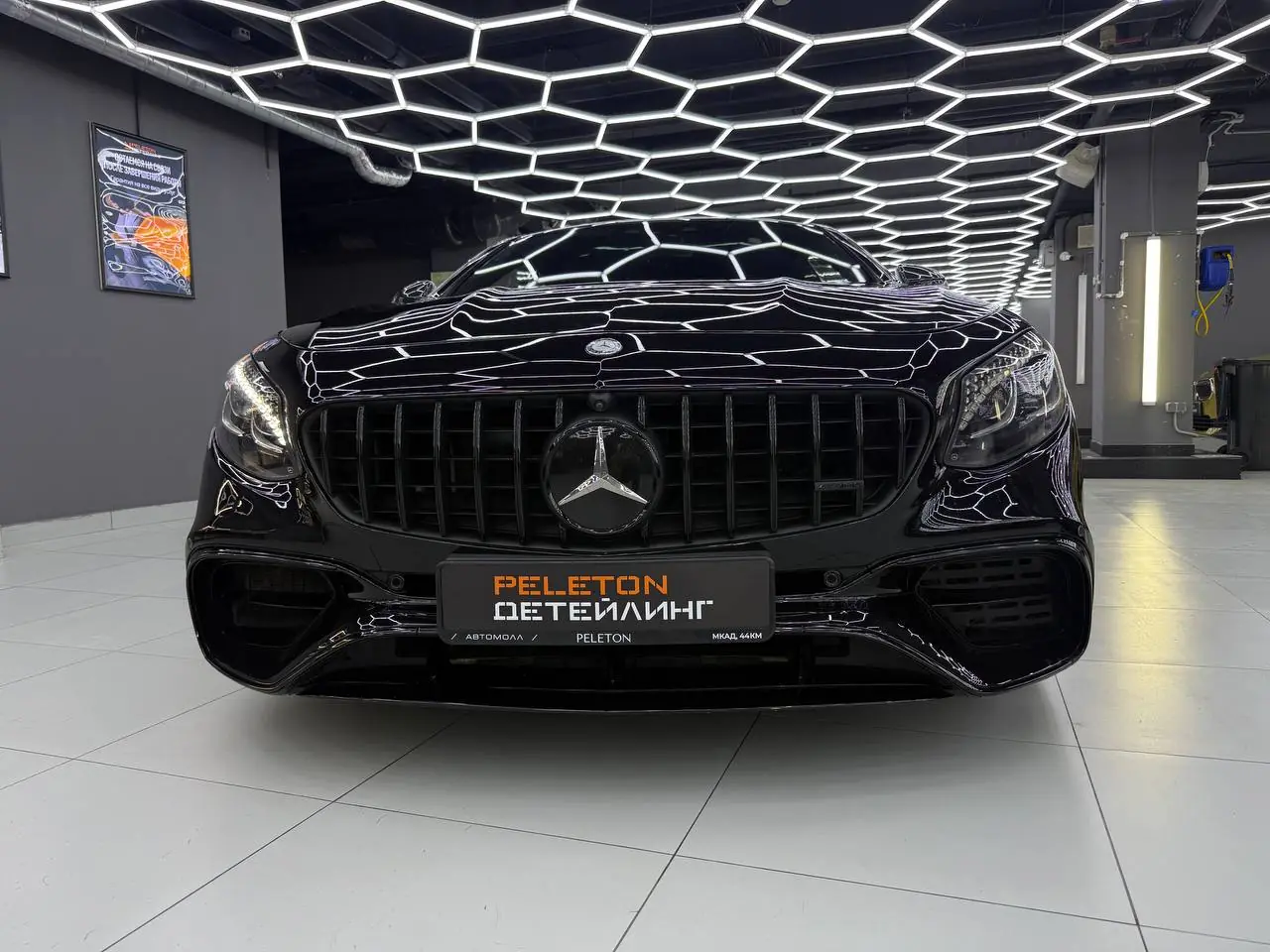 Бронирование лобового стекла Mercedes-AMG S63: защита на уровне автомобиля